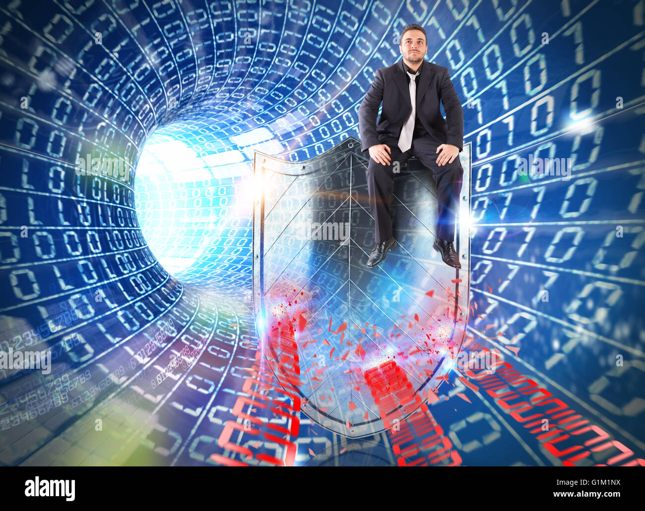 Firewall-internet Stockfoto