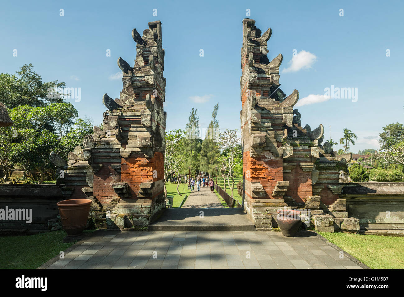 Pura Taman Ayun Tempel in Bali, Indonesien. Stockfoto