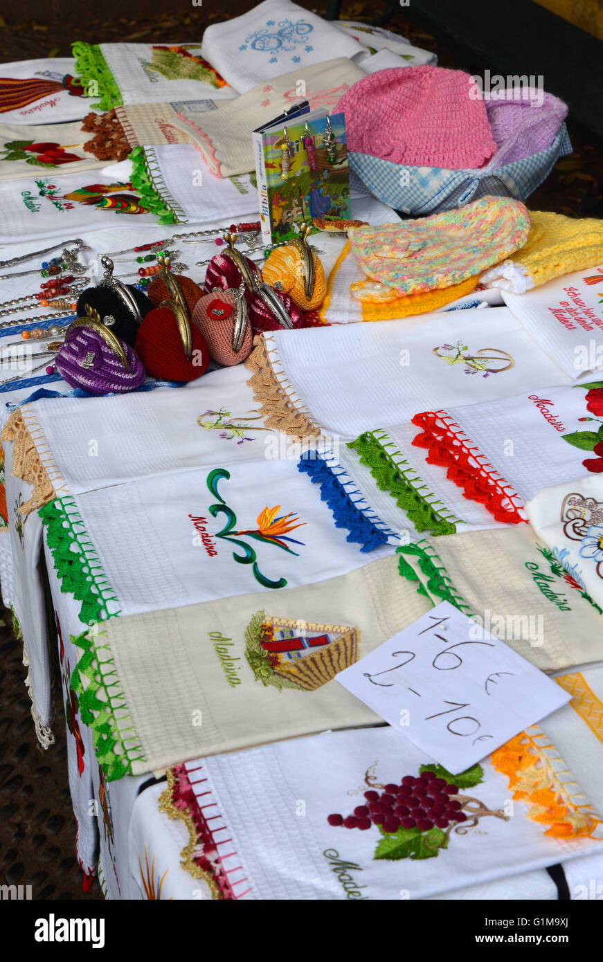 Madeira embroidery Fotos und Bildmaterial in hoher Auflösung Alamy