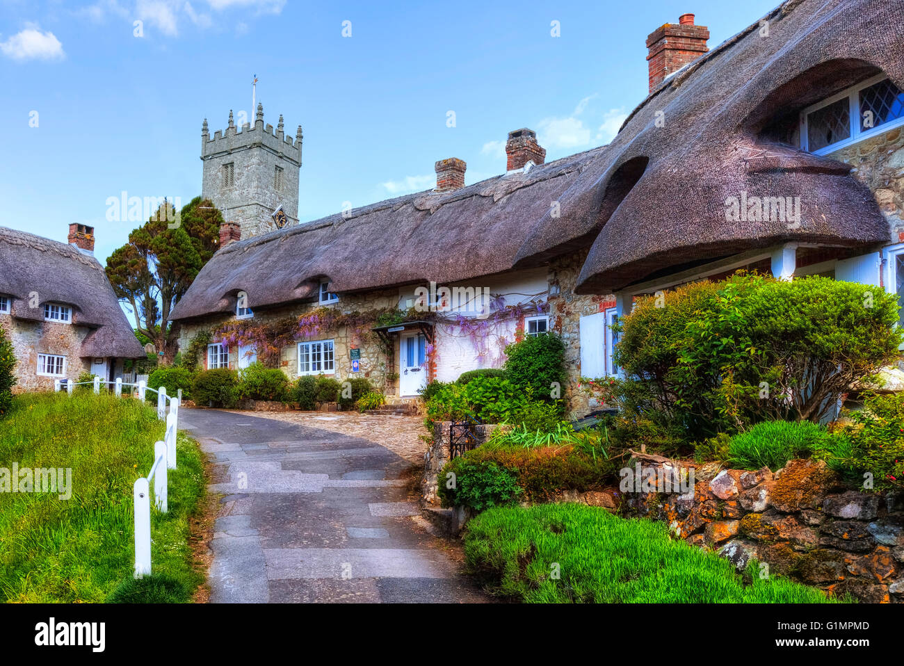 Godshill, Isle Of Wight, Hampshire, England, Vereinigtes Königreich Stockfoto