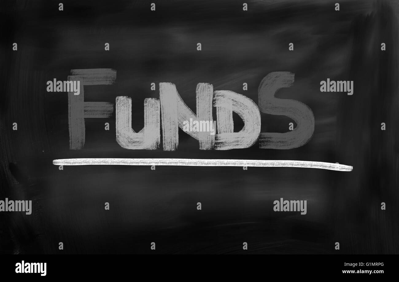 Fonds-Konzept Stockfoto