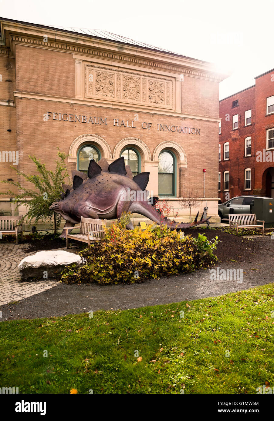 Feigenbaum Hall of Innovation, Berkshire Museum in der Innenstadt von Pittsfield, Massachusetts Stockfoto