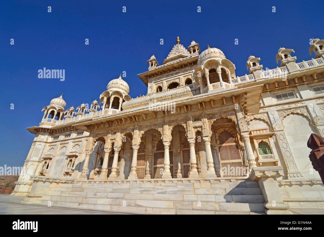 Jaswant Thada, Jodhpur, Rajasthan, Indien Stockfoto