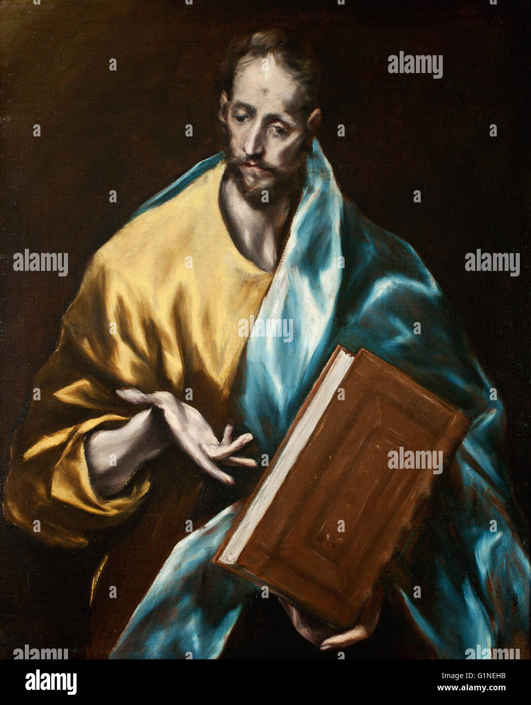 El Greco - St. James die weniger - Museo del Greco Stockfoto