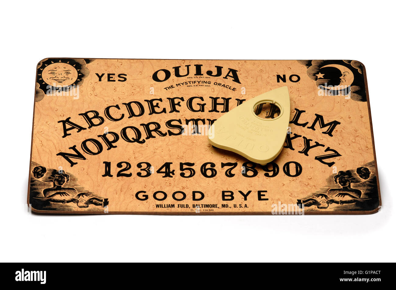 Ouija-Brett Stockfoto