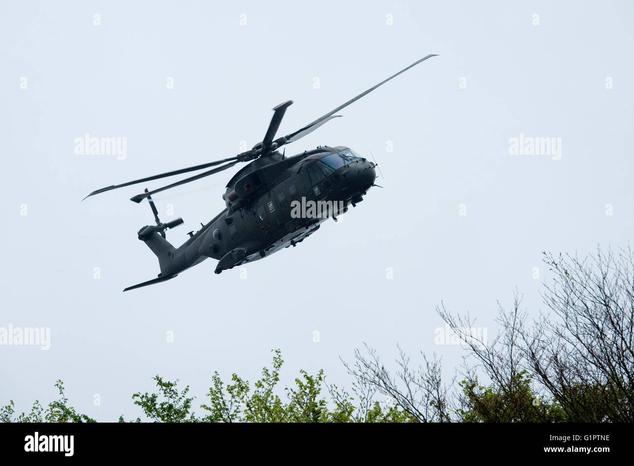 Merlin hubschrauber AgustaWestland AW101 Stockfoto