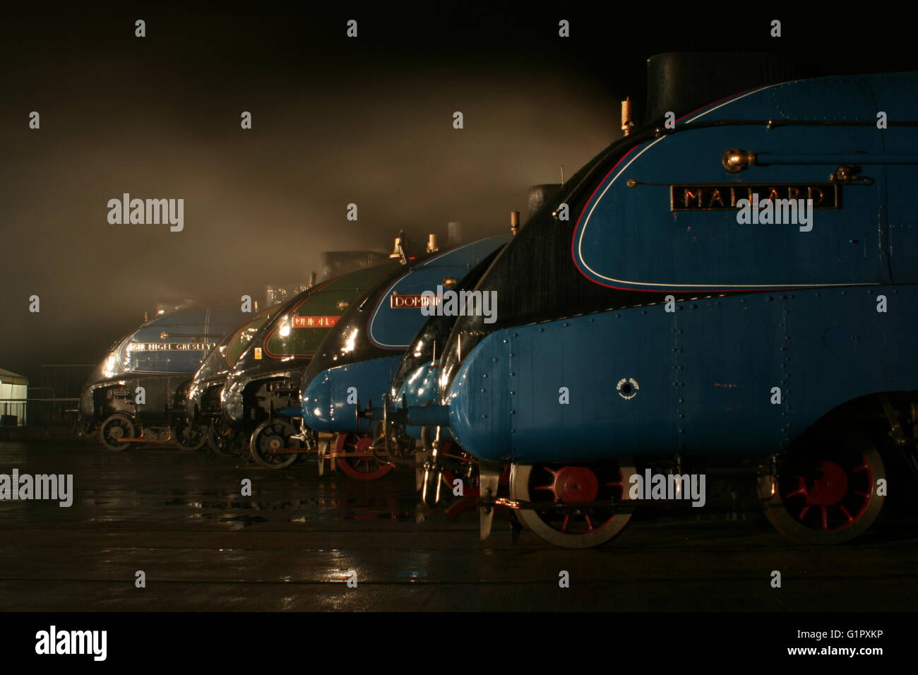 Die große Versammlung Shildon Februar 2014 Stockfoto