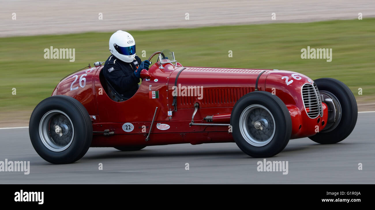 Pre-1950-Grand-Prix-Wagen Maserati 6CM Stockfoto