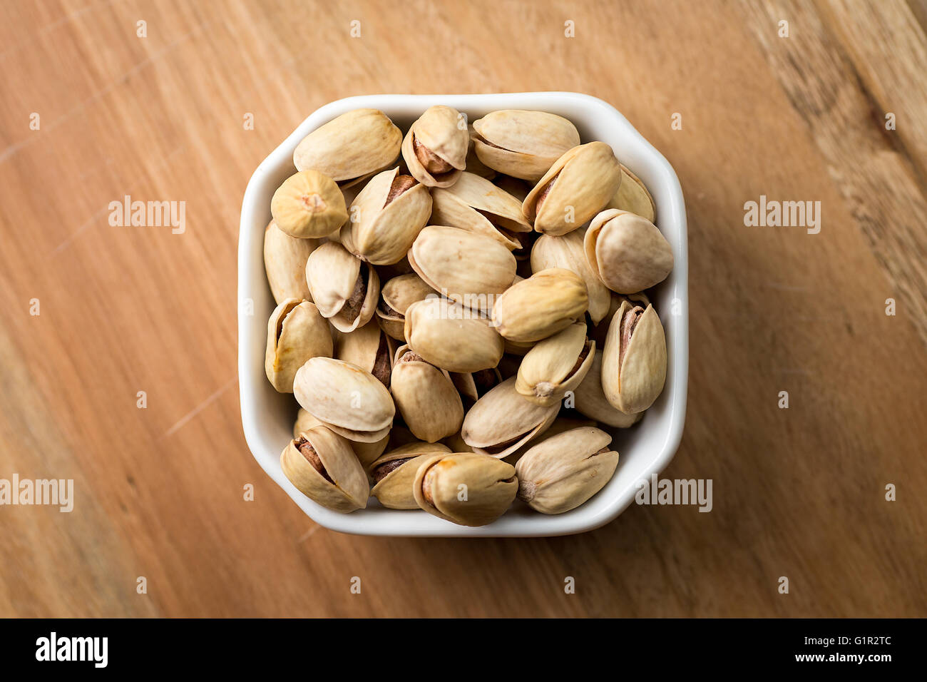 Schöne Pistazien closeup Stockfoto