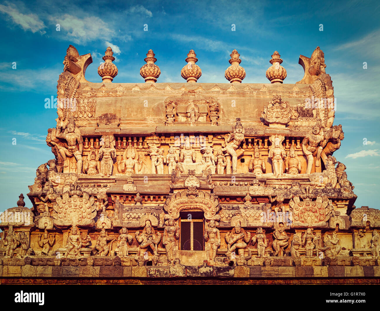 Periyanayaki Amman Tempel in Darasuram Stockfoto