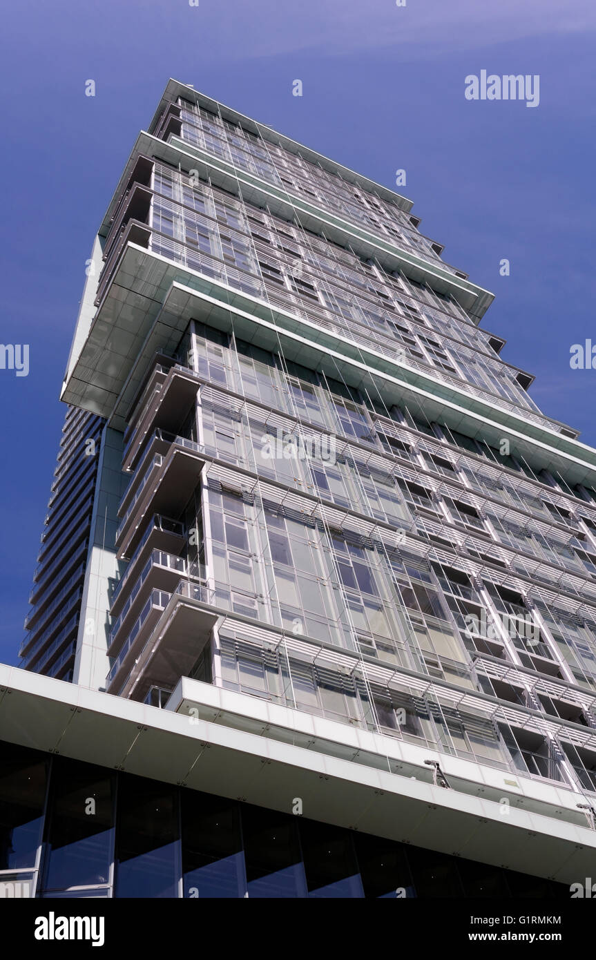 Der neue TELUS Garten Eigentumswohnung Turm in der Innenstadt von Vancouver, BC, Kanada Stockfoto