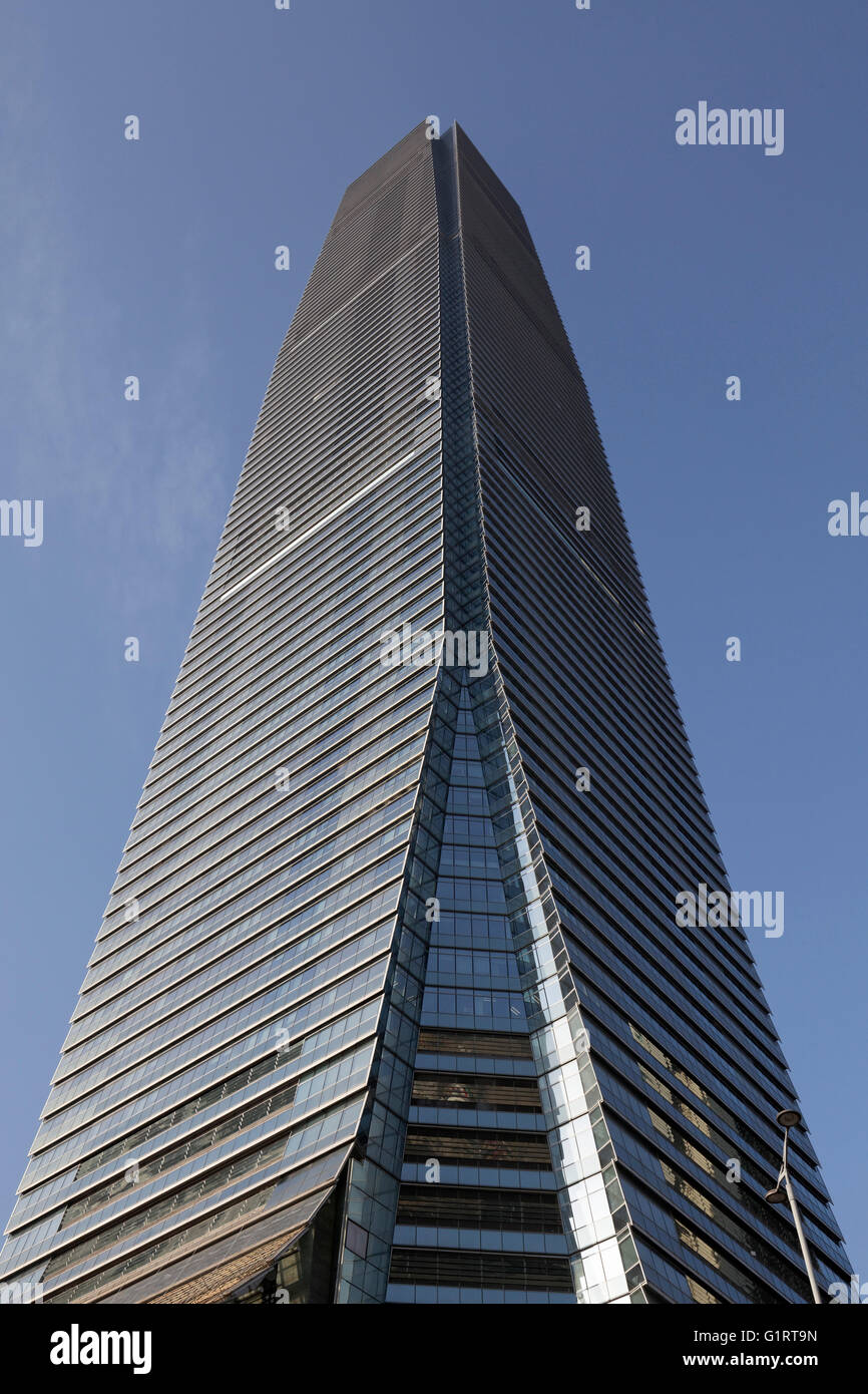 Wolkenkratzer International Commerce Centre, ICC, Union Square, West Kowloon, Hong Kong, China Stockfoto