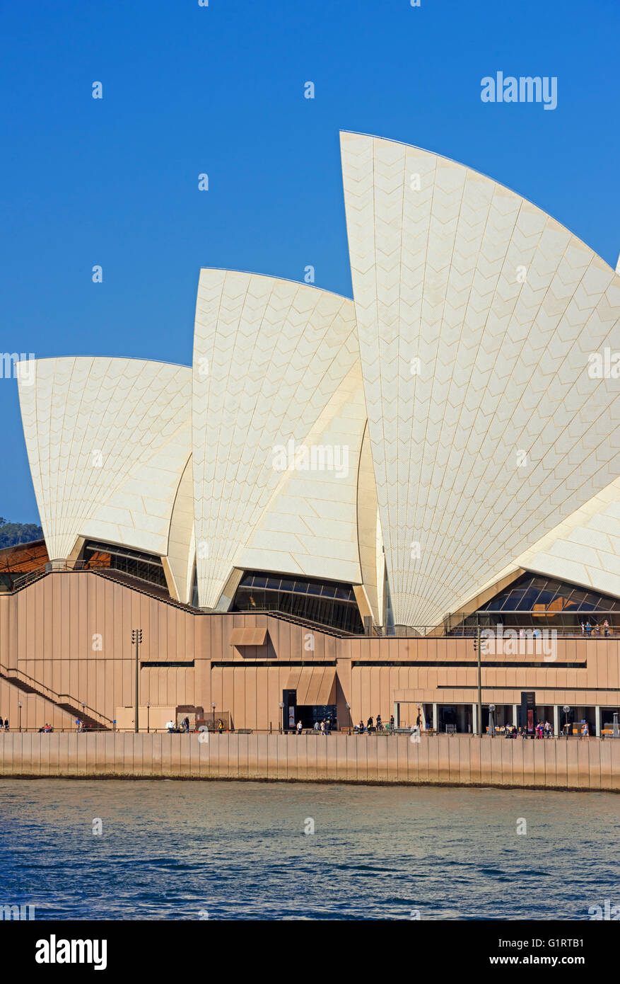Sydney Opera House, Detail, Sydney, New South Wales, Australien Stockfoto