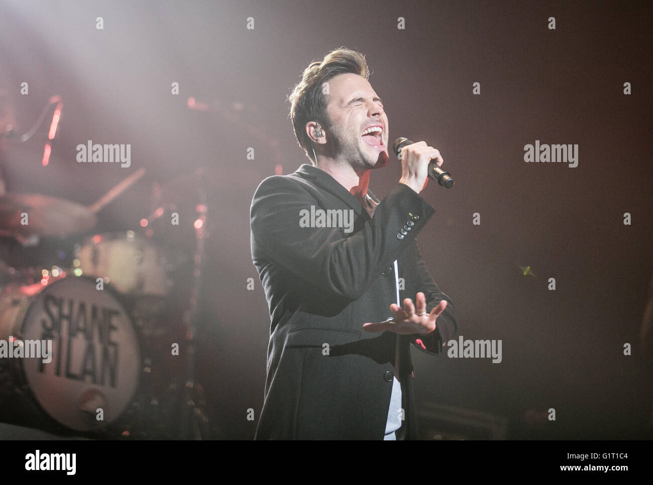 Shane Filan erklingt in der Pavillon-Bournemouth Stockfoto