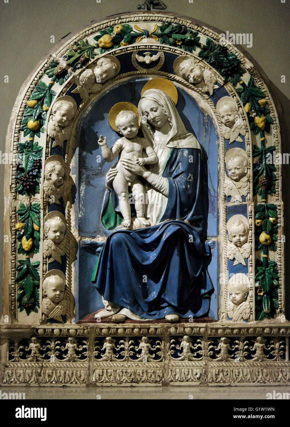 Werkstatt des Andrea della Robbia (14351525). Italienischer Bildhauer