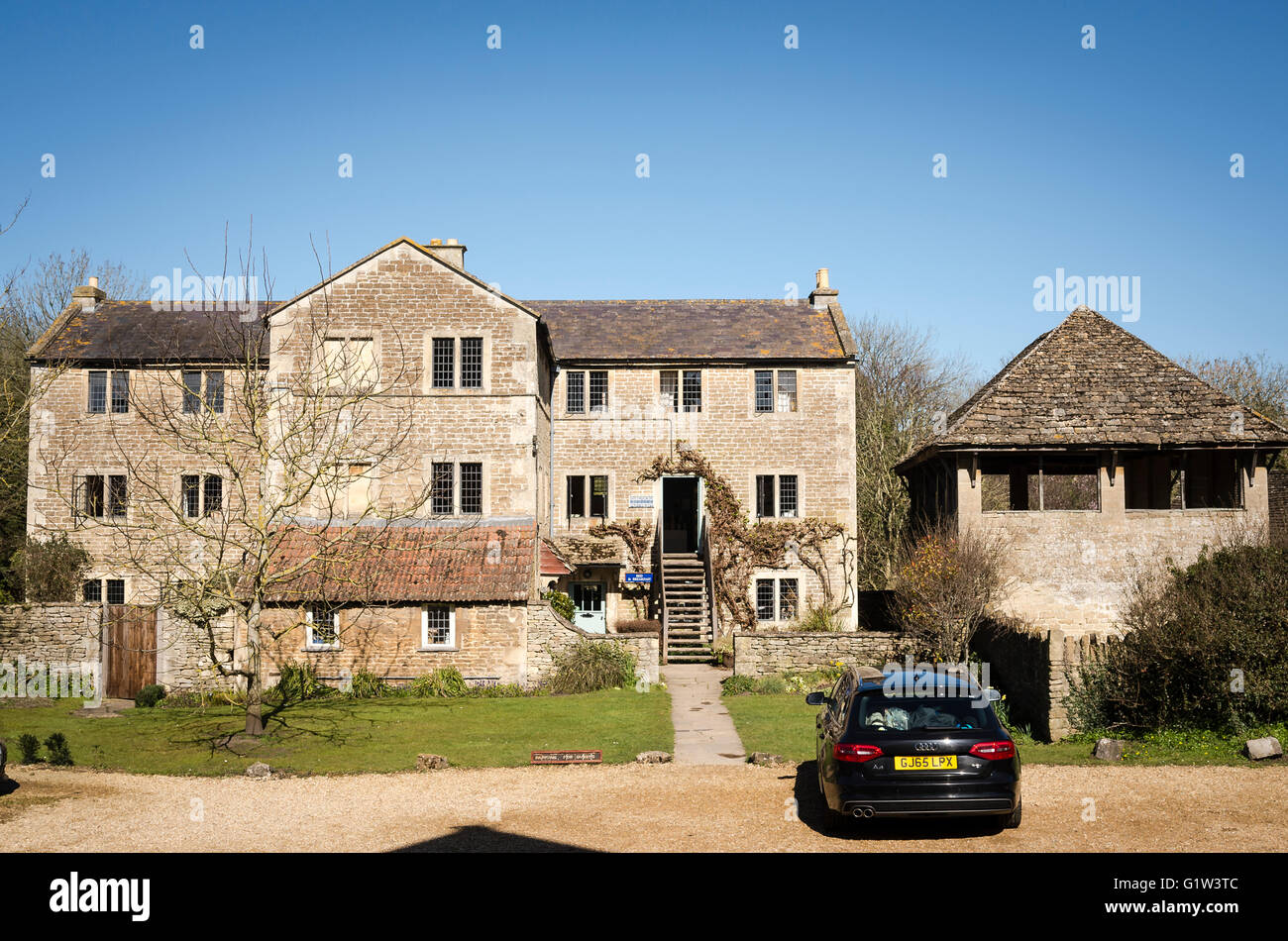 Der ehemalige Gerberei jetzt Lacock Keramik und Bed And Breakfast in England UK Stockfoto