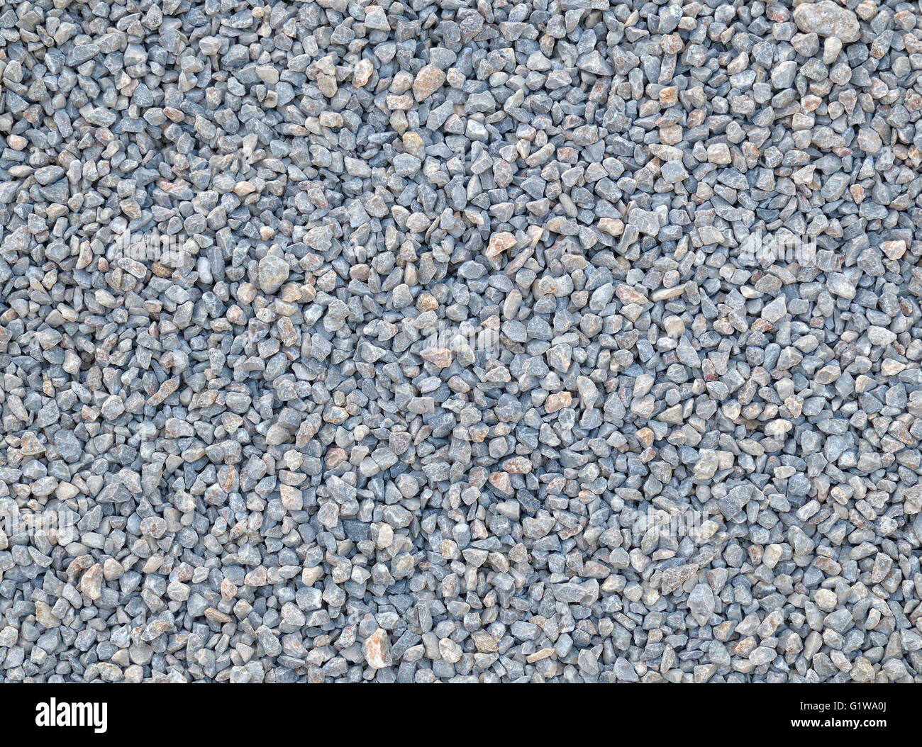 zerkleinerte Steinstruktur und Hintergrund Stockfoto