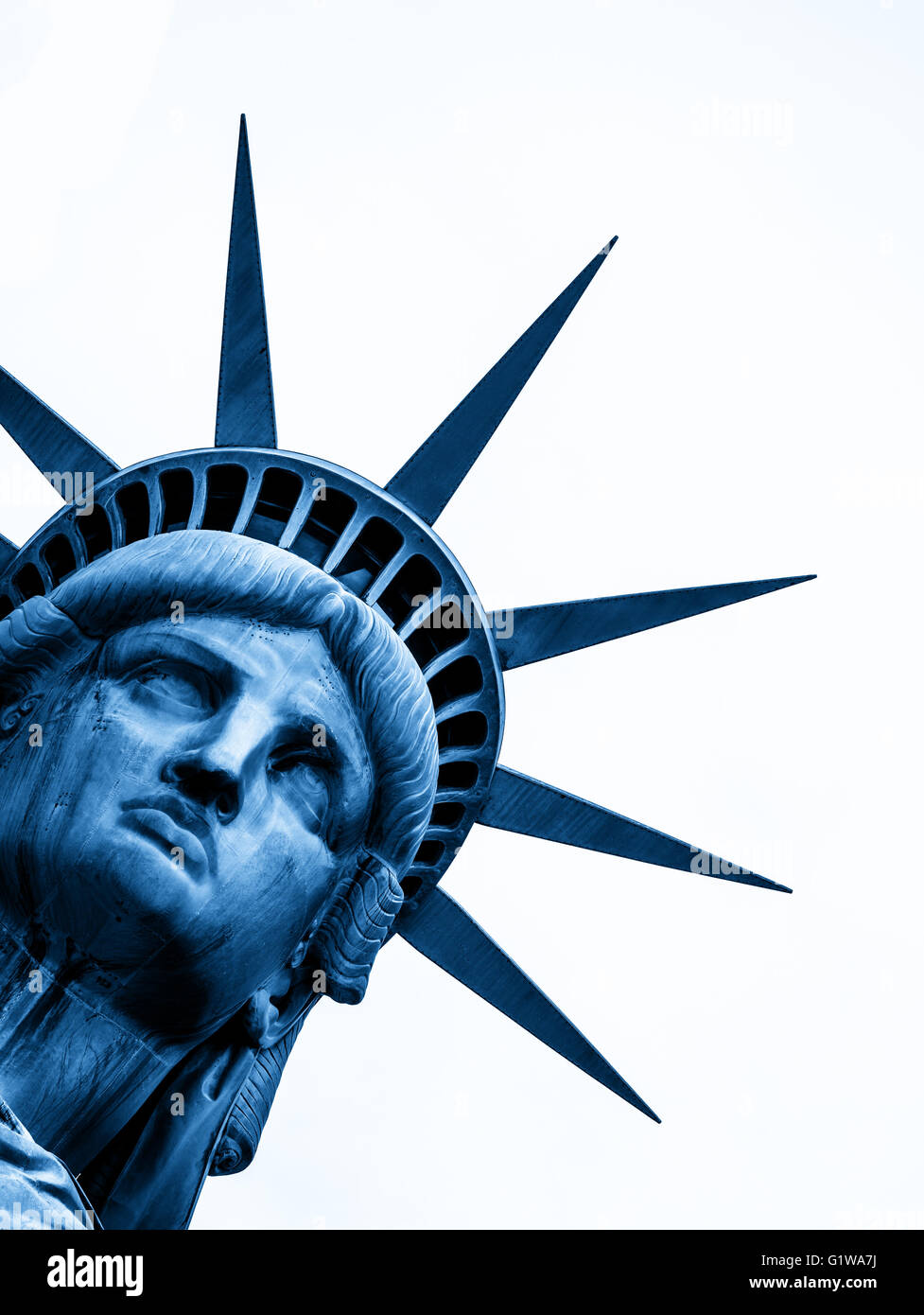 Die Freiheitsstatue auf Liberty Island in New York City, von Auguste