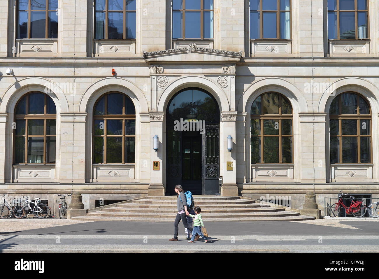 Bundesministerium Fuer Verkehr Und Digitale Infrastruktur, Invalidenstraße, Mitte, Berlin, Deutschland Stockfoto