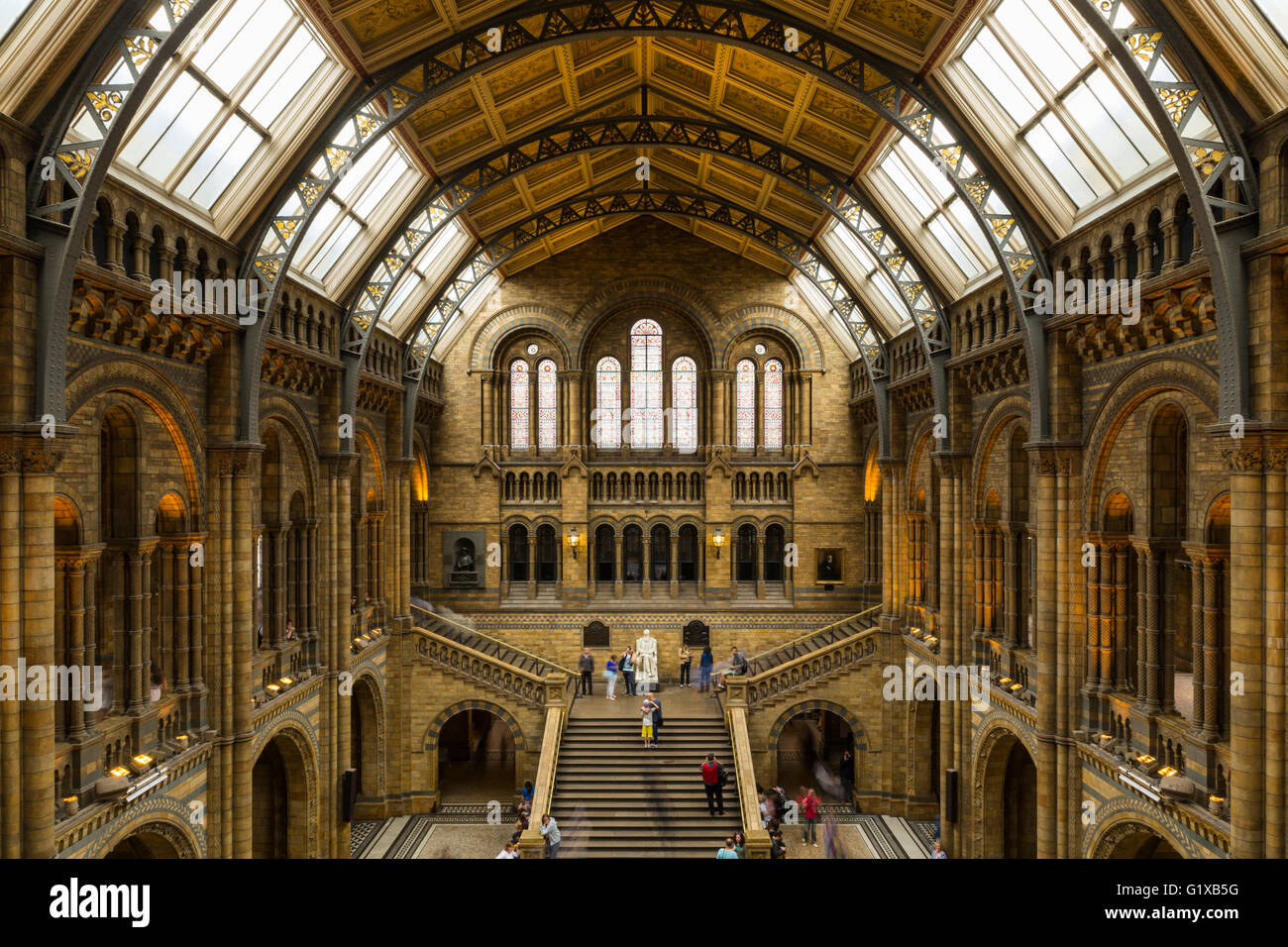 Natural History Museum, London, England, Vereinigtes Königreich Stockfoto