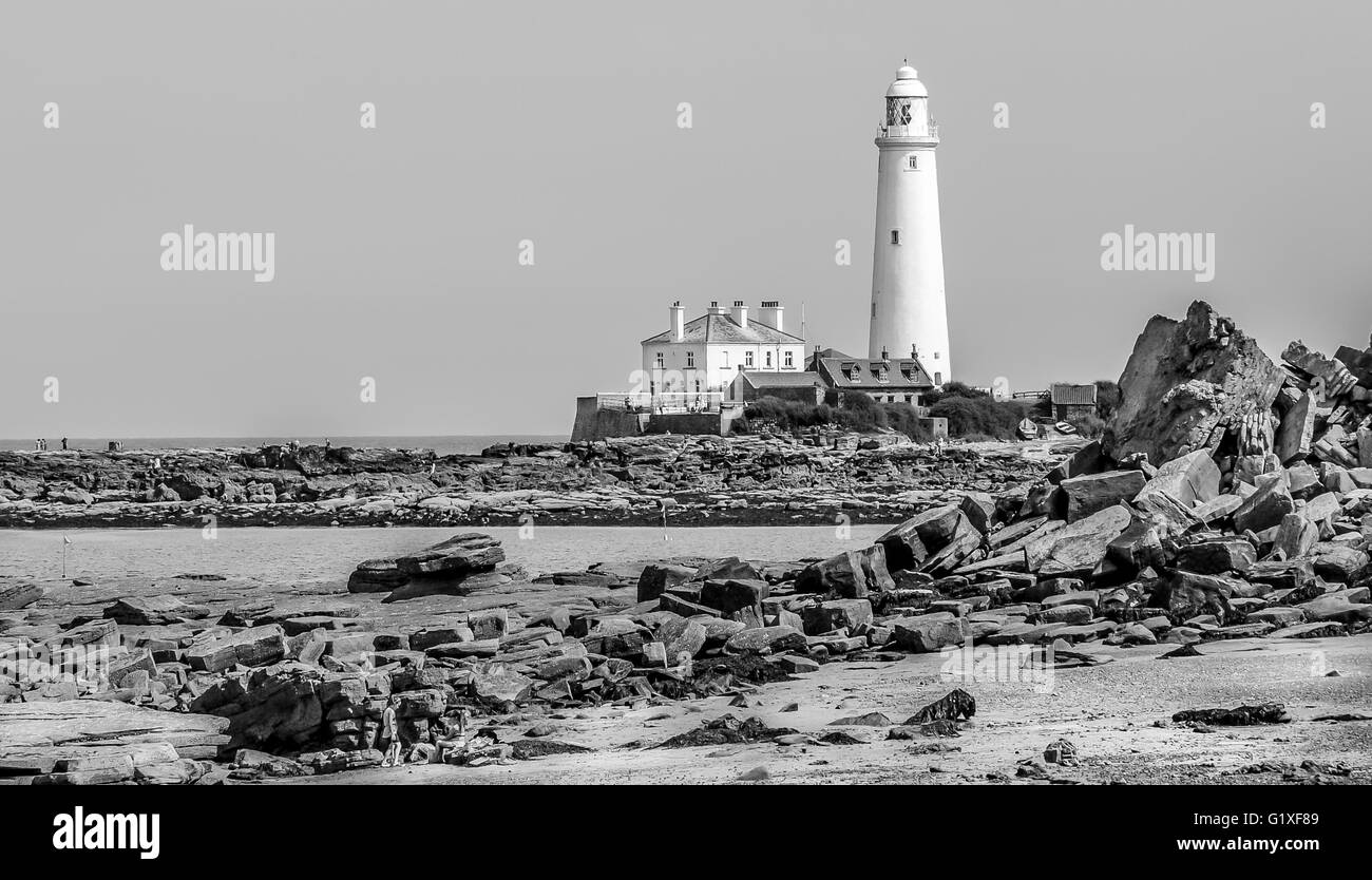 Der Leuchtturm in Mono... Stockfoto