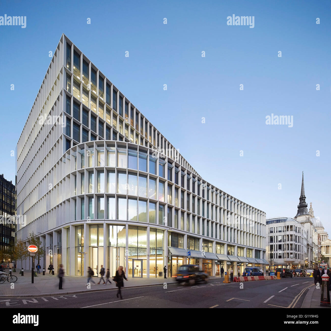 Lala. Eine neue Ludgate, London, Vereinigtes Königreich. Architekt: Fletcher Priester Architects LLP, 2016. Stockfoto