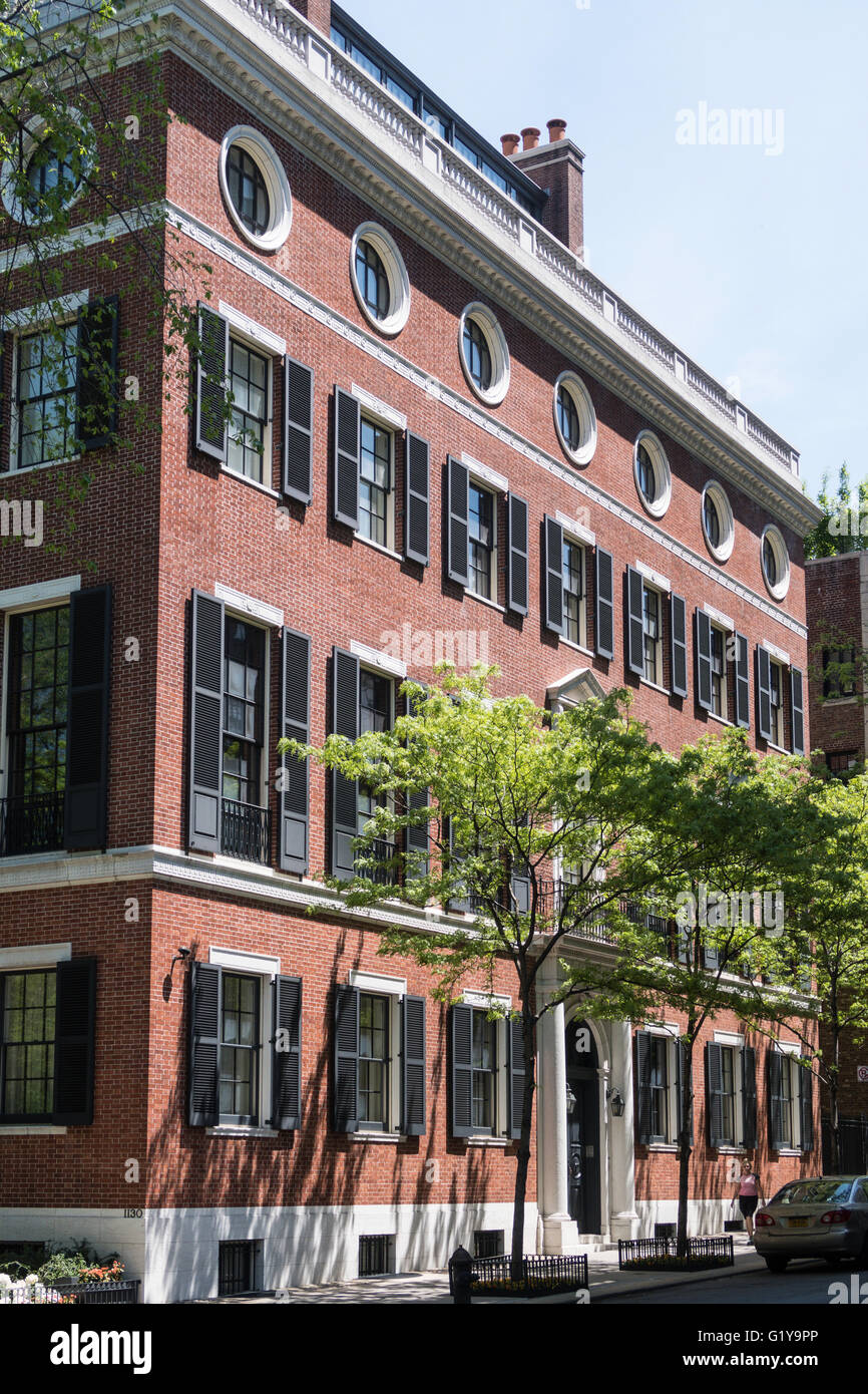 Carnegie Hill Historic District, New York City, USA Stockfoto