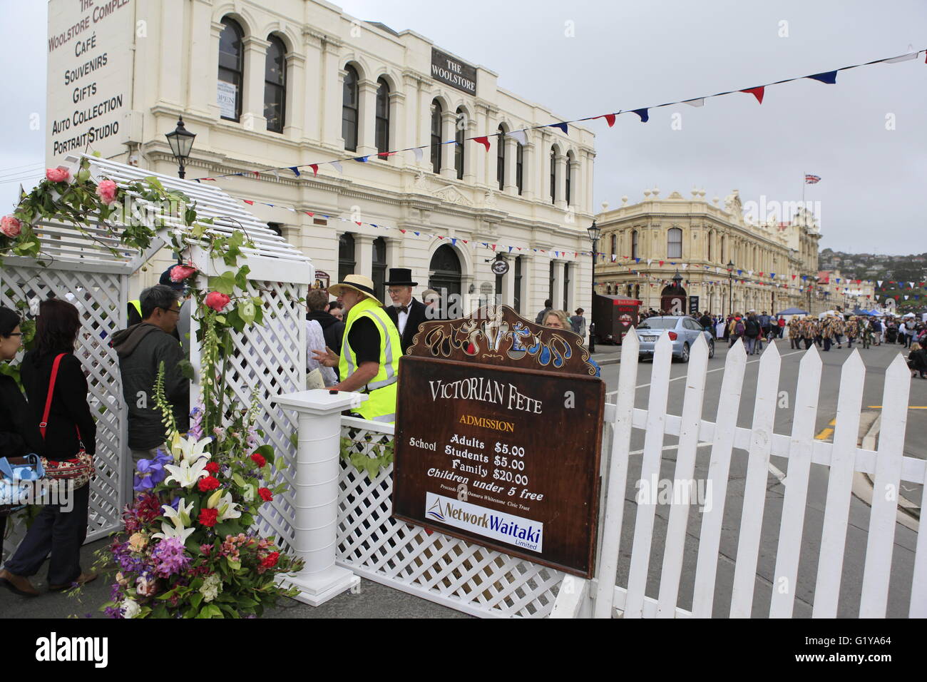 Viktorianische Fete 2013, Oamaru, Neuseeland Stockfoto