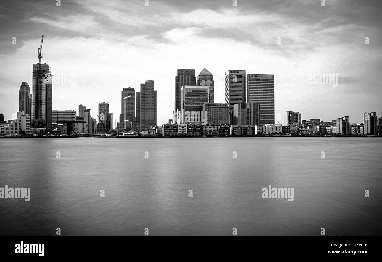 Canary Wharf Stockfoto