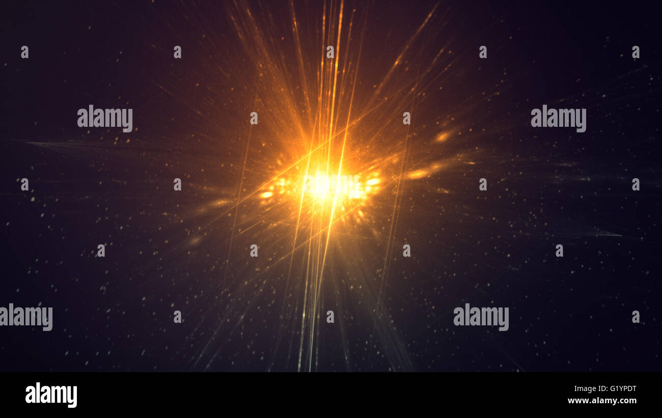 Futuristische lebhaftes Licht Stockfoto