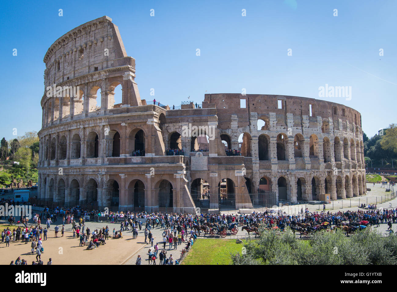 Kolosseum, Rom, Italien Stockfoto