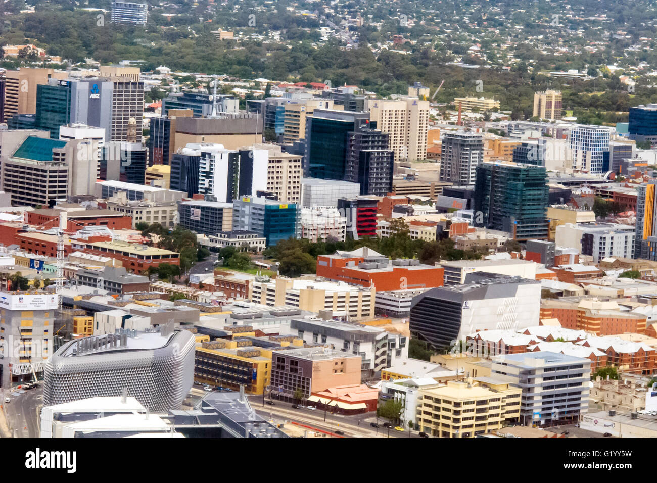 Die Stadt Adelaide in Australien Stockfoto