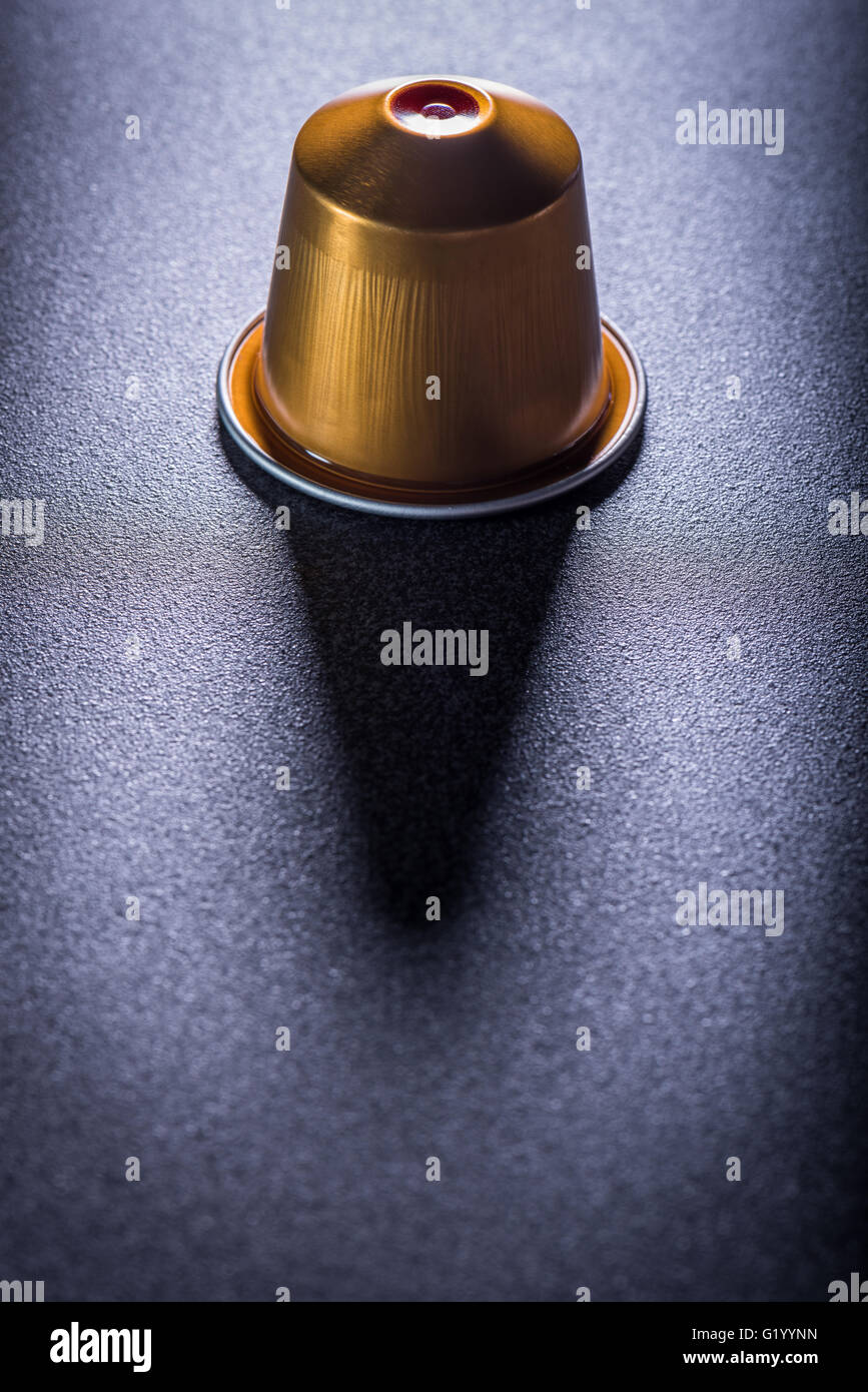 Kaffee Kapsel Stockfoto