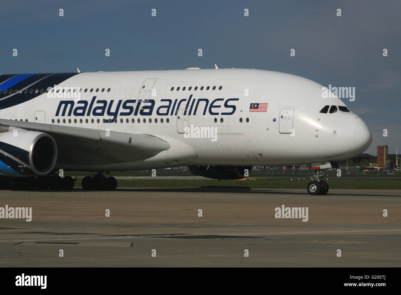 MALAYSIA-MALAYSISCHE A380 Stockfoto