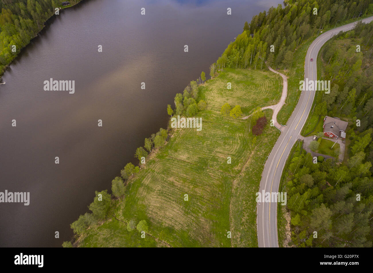 Nuuksio Naturschutzgebiet, Espoo, Finnland Stockfoto