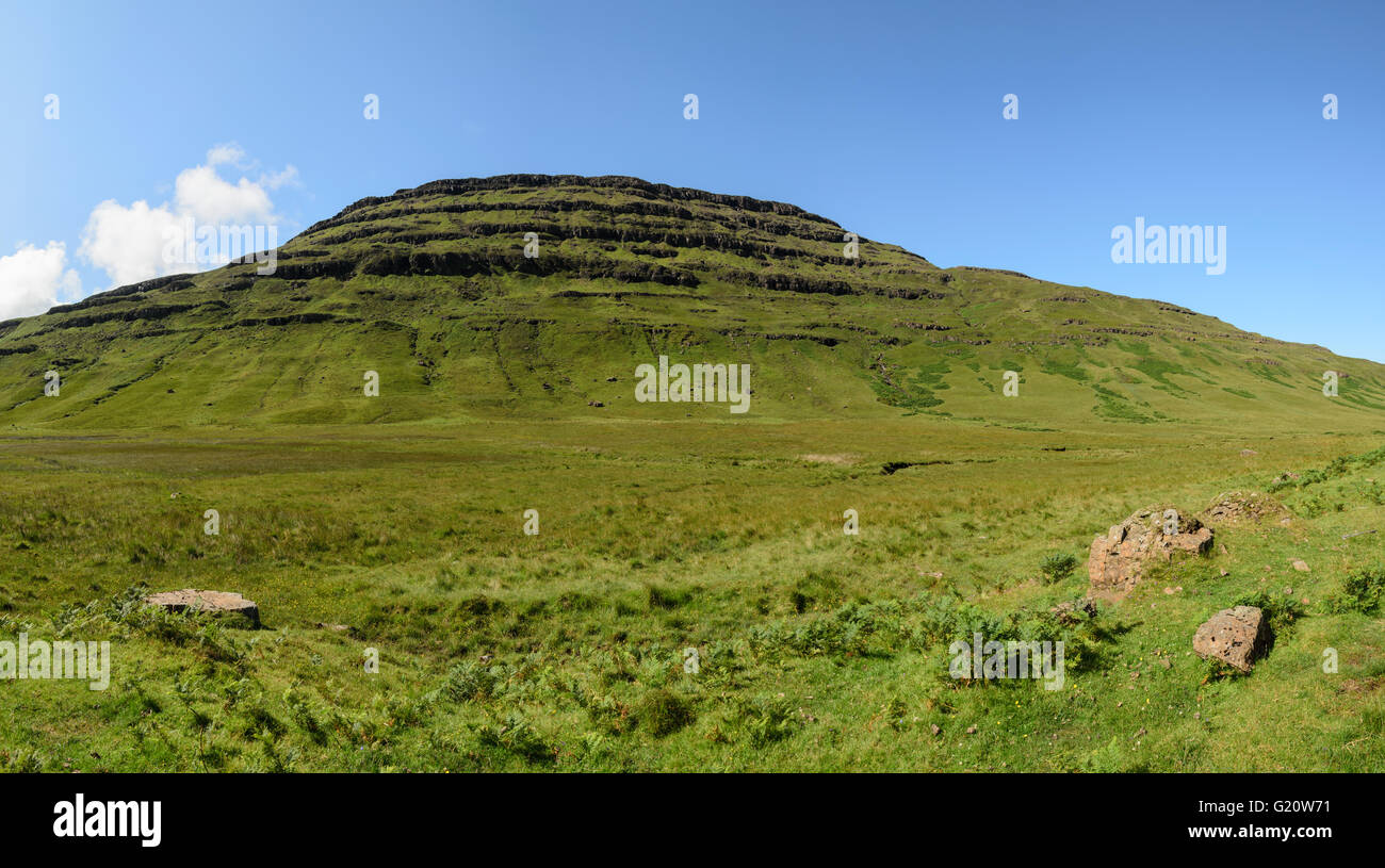 Hochland und die Berge auf der Isle of Mull, Schottland. Stockfoto