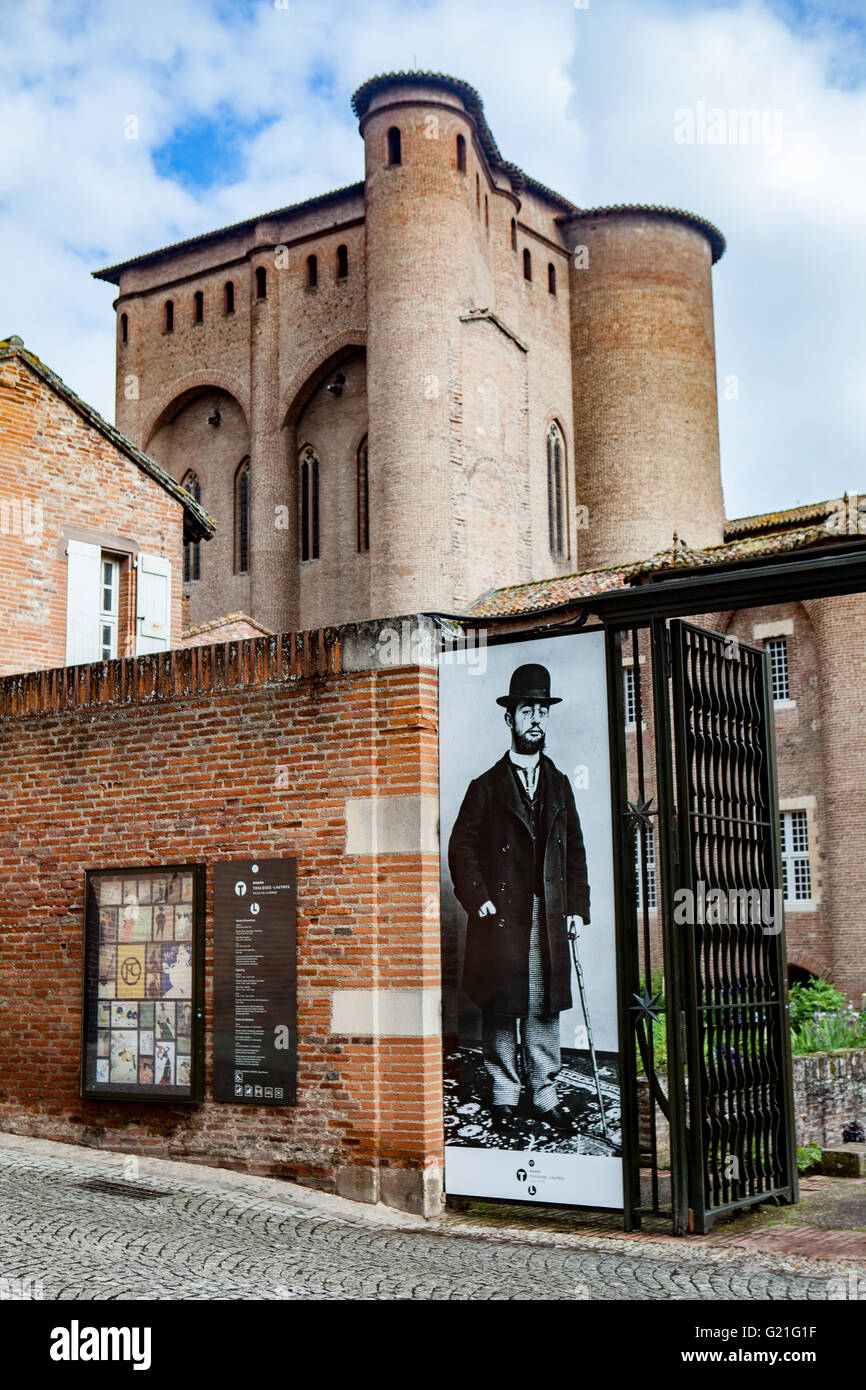 Albi: Toulouse-Lautrec Stockfoto