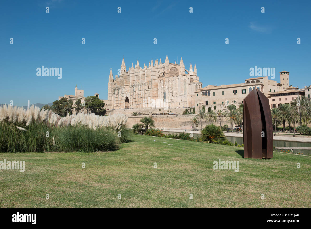 Kathedrale von Palma, Palma de Mallorca, Mallorca, Balearen, Spanien Stockfoto