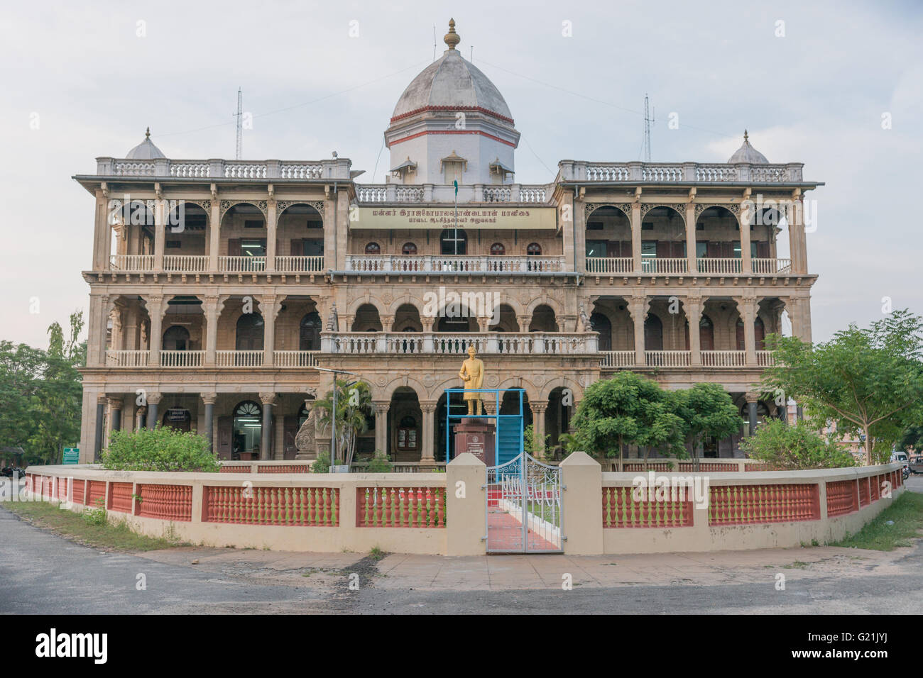 Maharaja Herrenhaus jetzt Regierungsbüro. Stockfoto