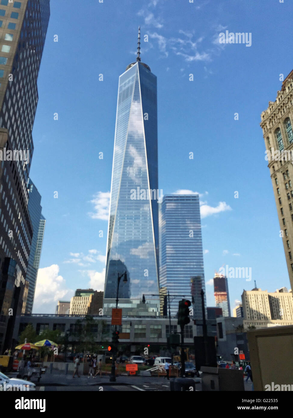 Freedom Tower. New York City. NEW YORK, USA Stockfoto