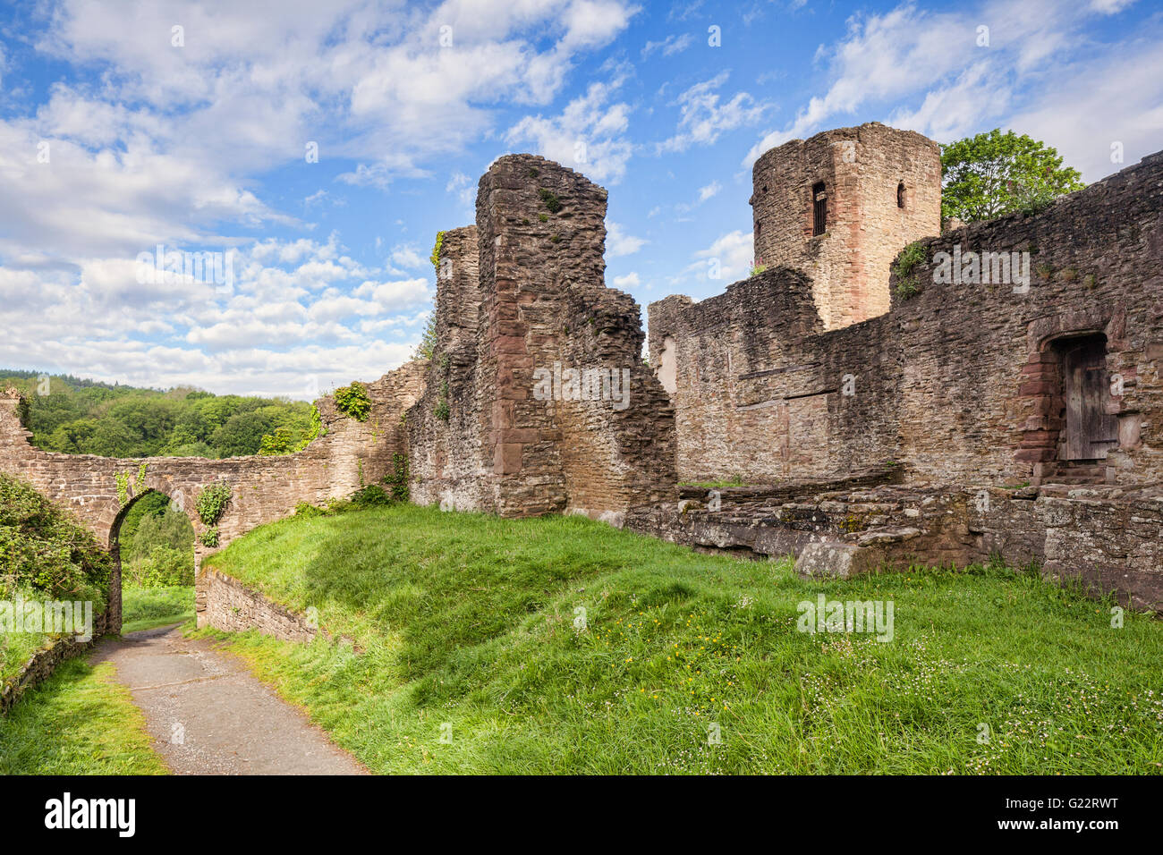 Ludlow Castle, Shropshire, England, UK Stockfoto
