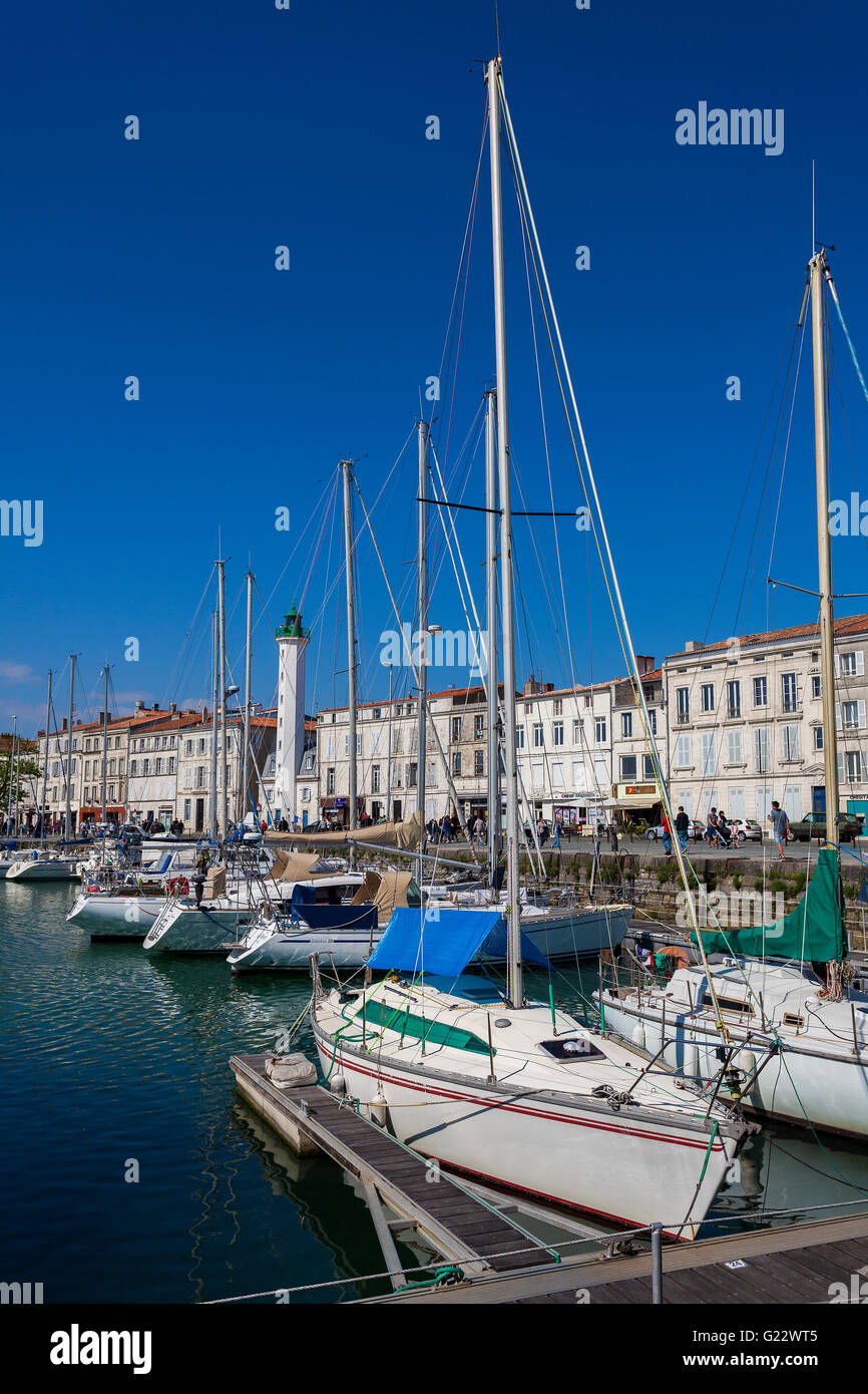 Hafen von La Rochelle, Charente-Maritime, Frankreich Stockfoto