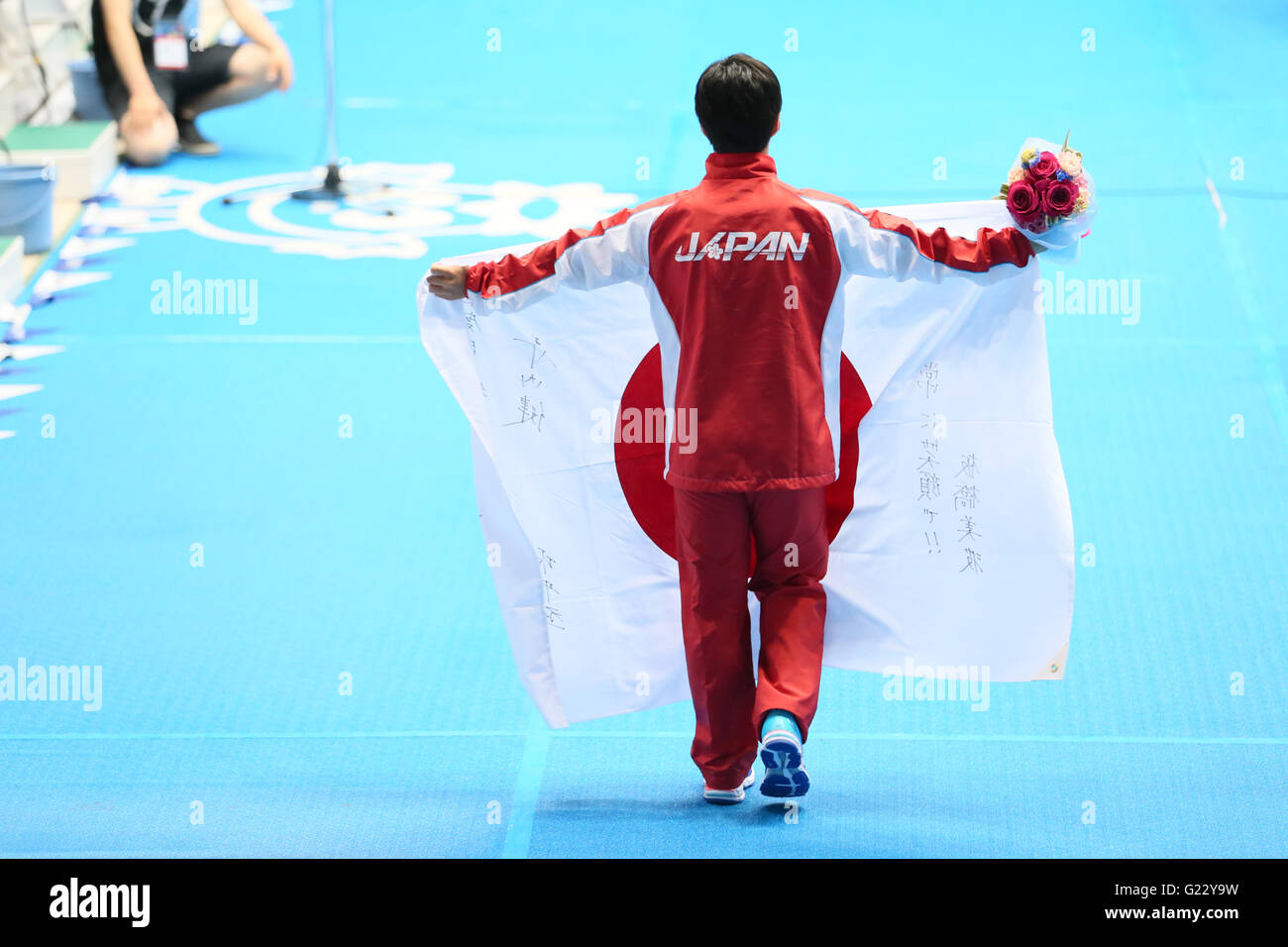 Tokio, Japan. 22. Mai 2016. Minami Itahashi Schwimmen: Japan Open 2016 bei Tatsumi International Swimming Centre in Tokio, Japan. © Yohei Osada/AFLO SPORT/Alamy Live-Nachrichten Stockfoto