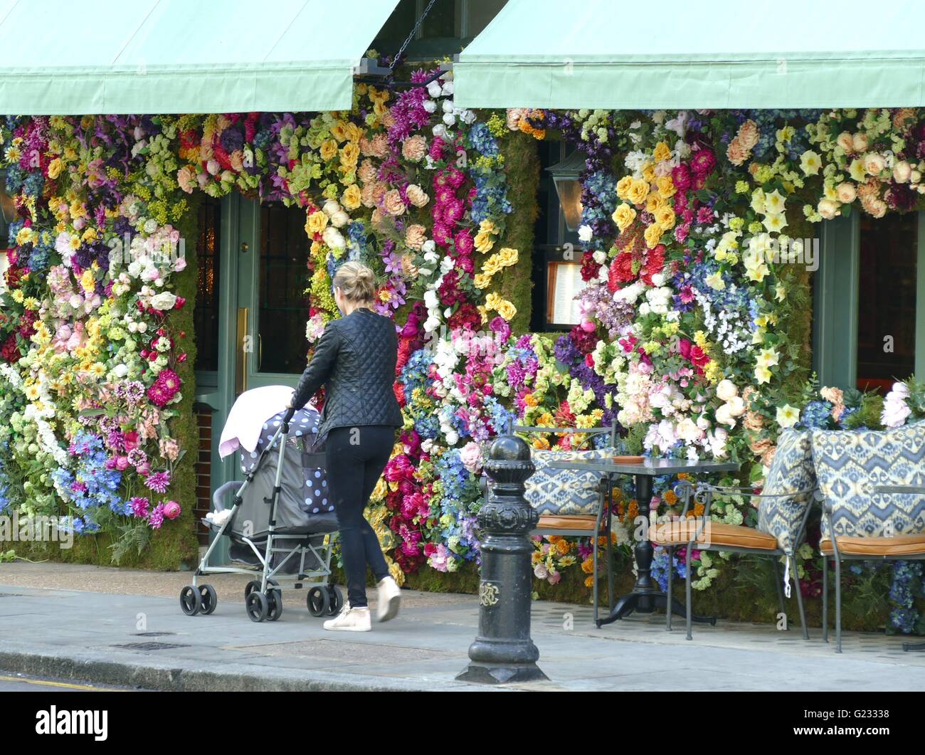 Chelsea In Bloom 2016 beginnt. Stockfoto