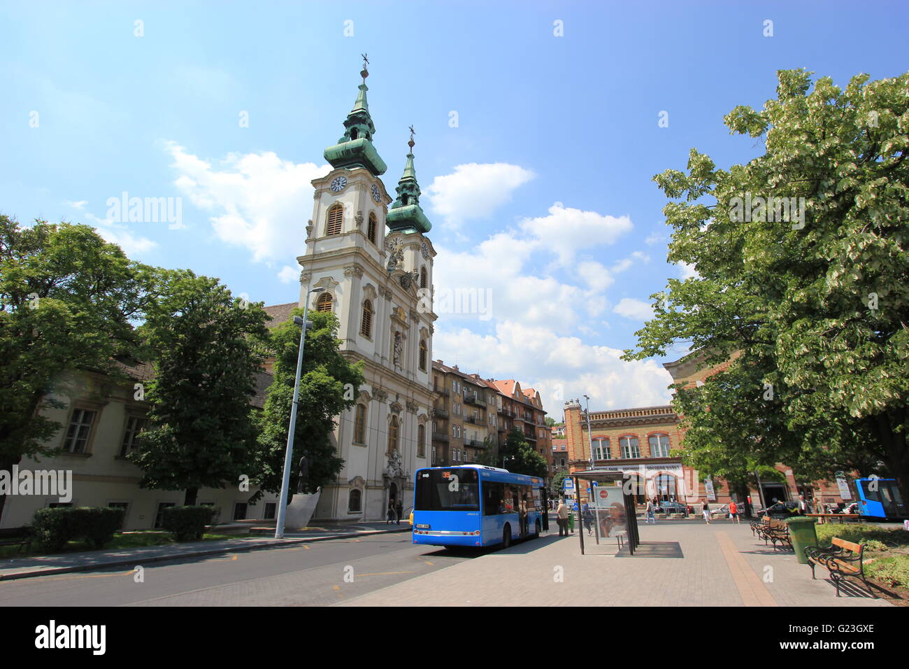 Buda, Budapest, Ungarn Stockfoto