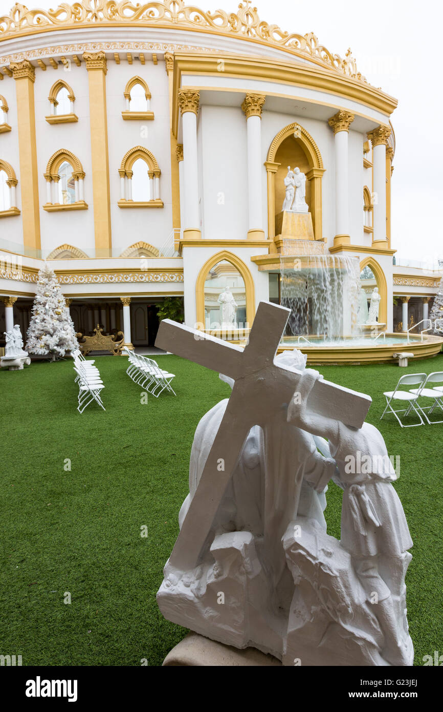 Church of All Nations im Heiligen Land Erfahrung christlichen Themenpark in Orlando, Florida. Stockfoto