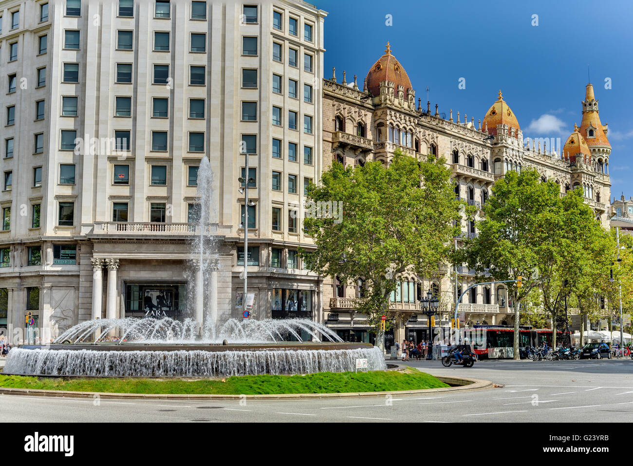 Spanien im Detail Stockfoto