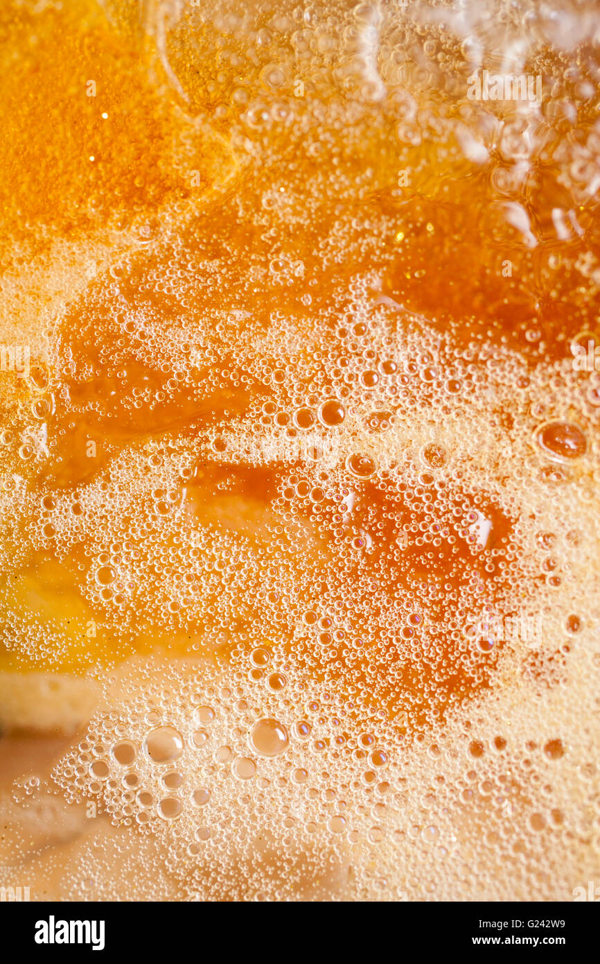 Luftblasen-Hintergrund Stockfoto