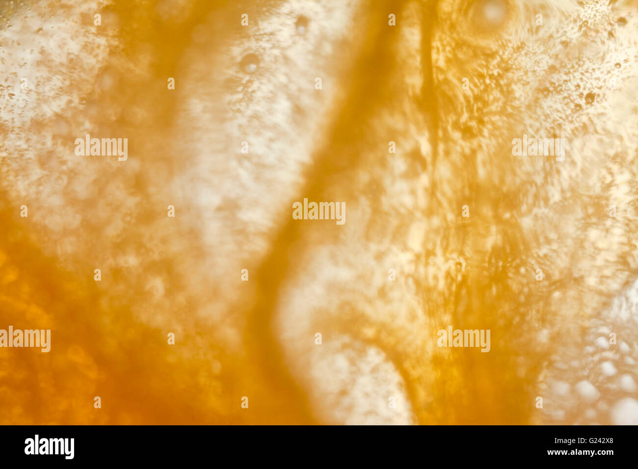 Luftblasen-Hintergrund Stockfoto