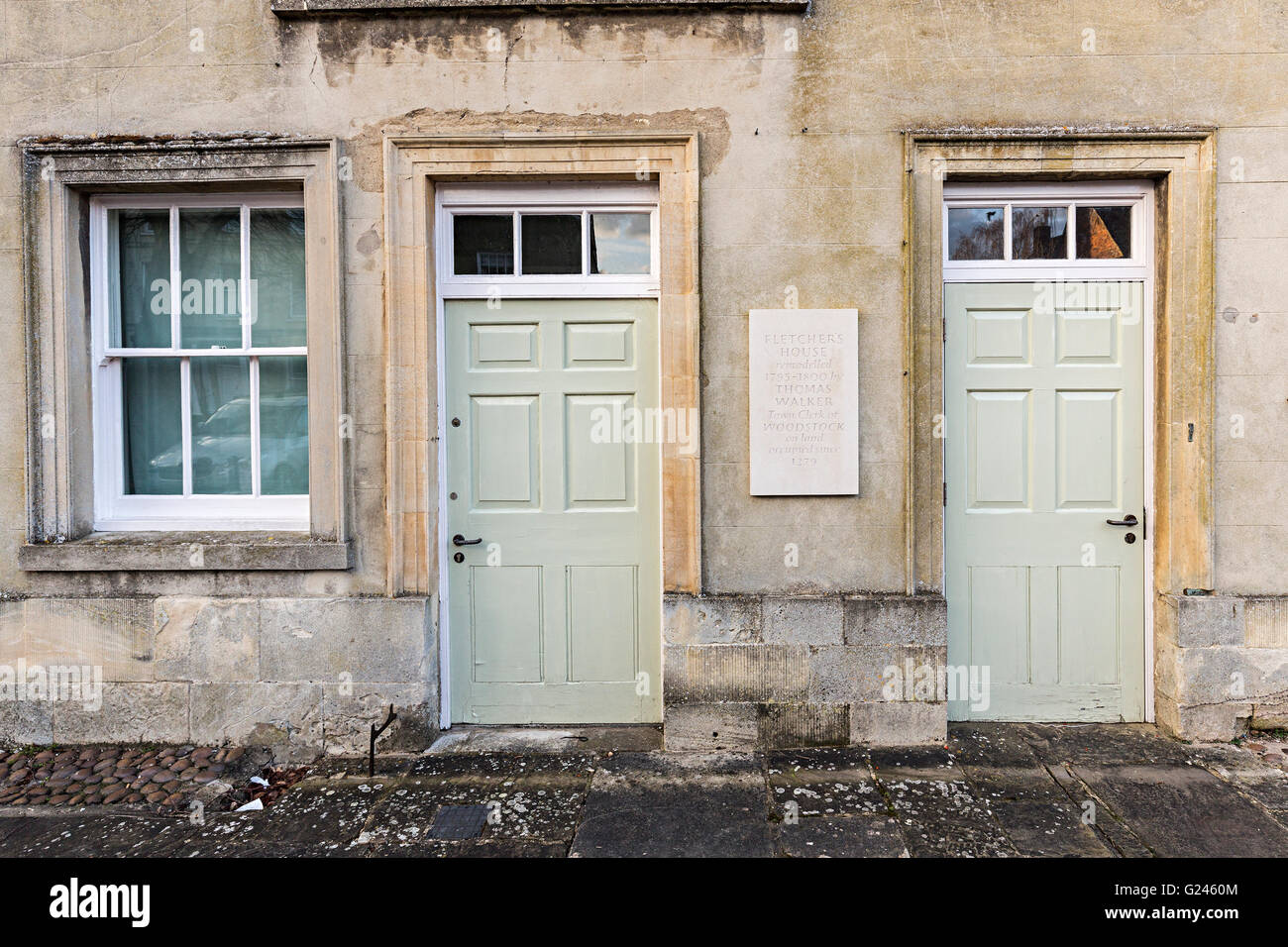 Fletchers Haus, Woodstock, Oxfordshire, England, UK Stockfoto